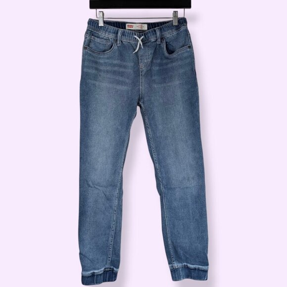 Levi's Blue Stretch Joggers - Picture 3 of 7